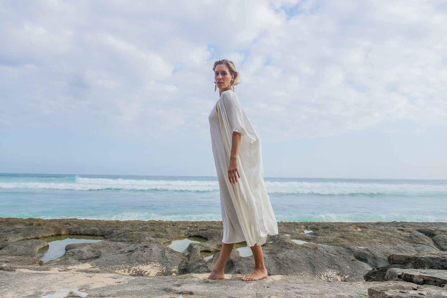 KIMONO SILK ~ Radiant Pearl ~
