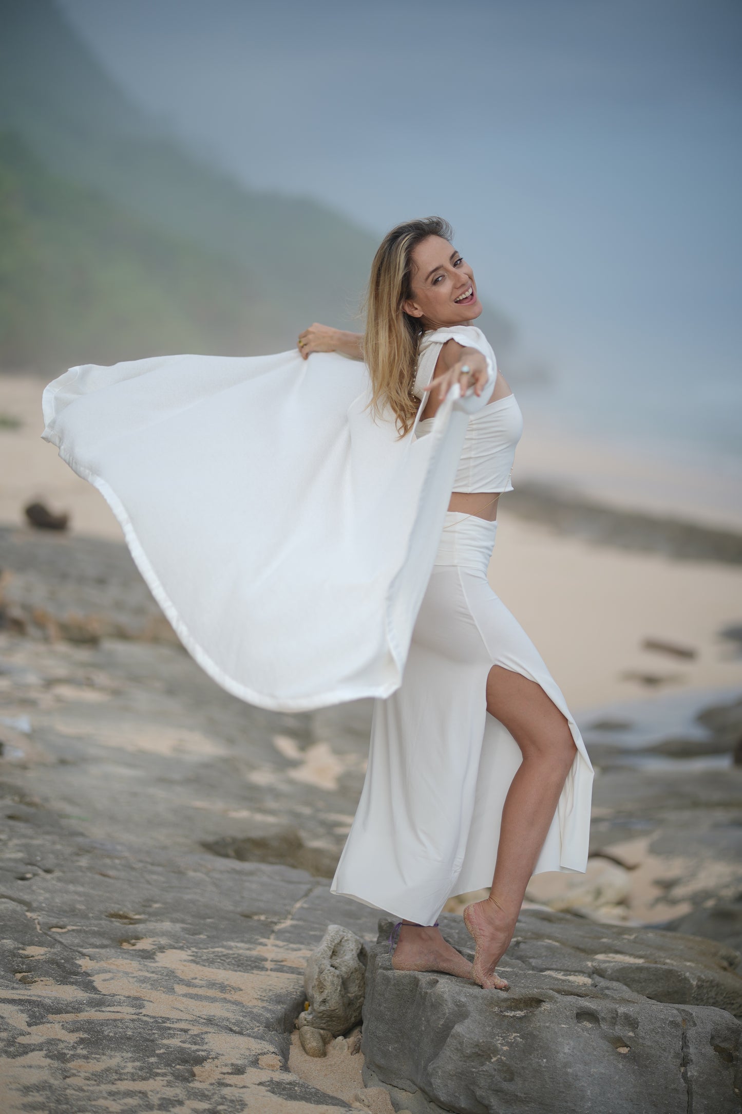 KIMONO STYLE RAMI ~ Sacred Pearl ~