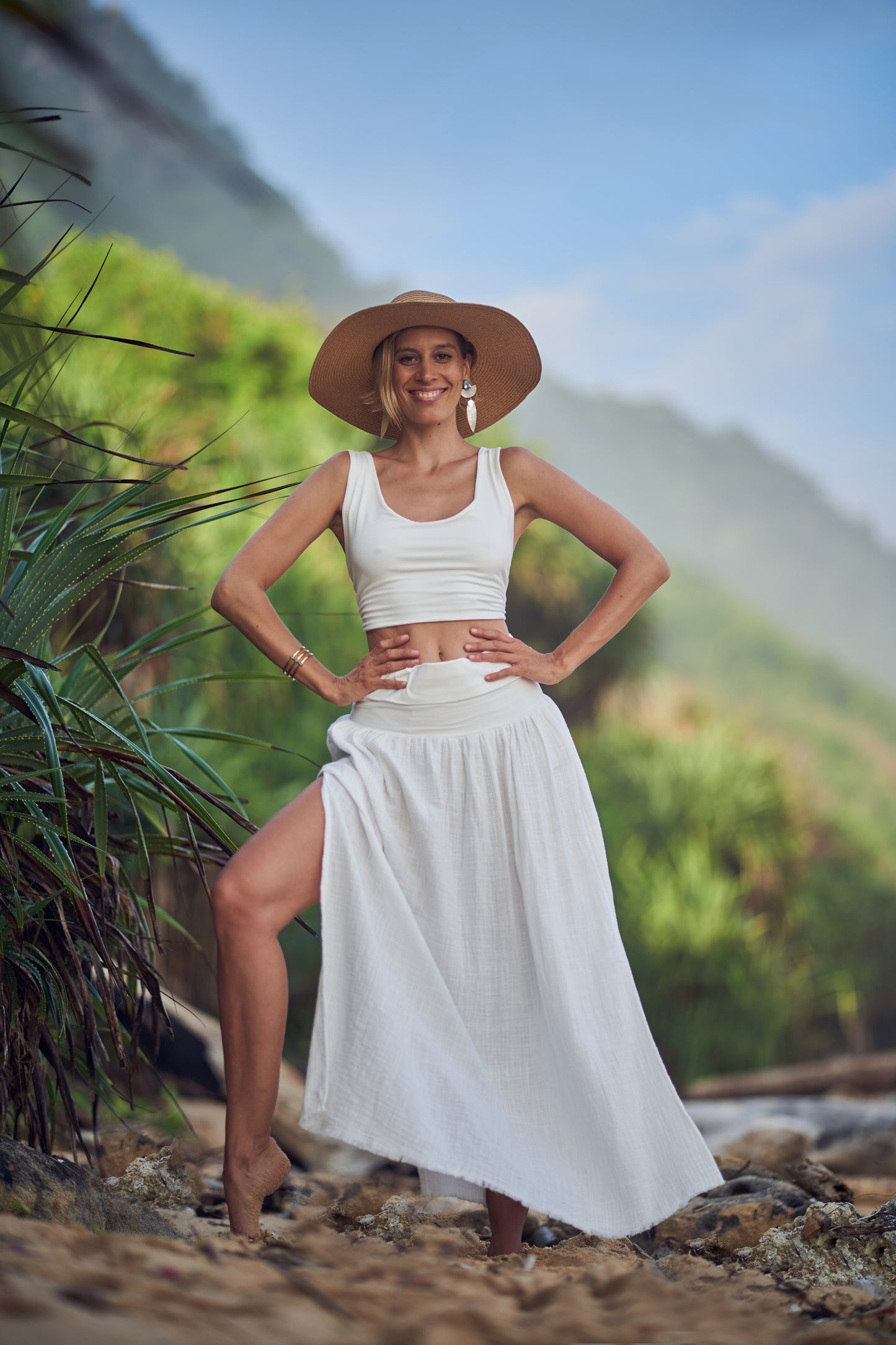 SKIRT LONG ~ Grateful Pearl ~