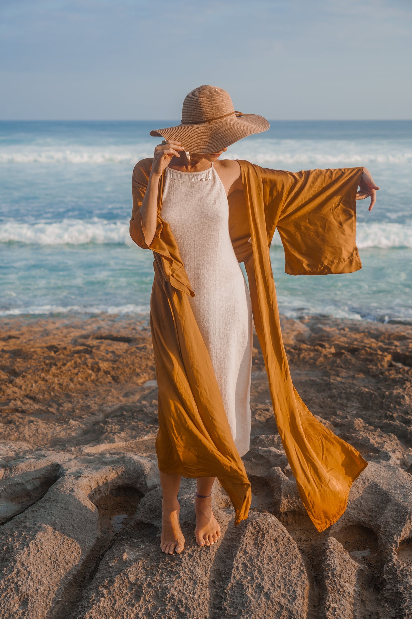 KIMONO SILK  ~ Radiant Pearl ~