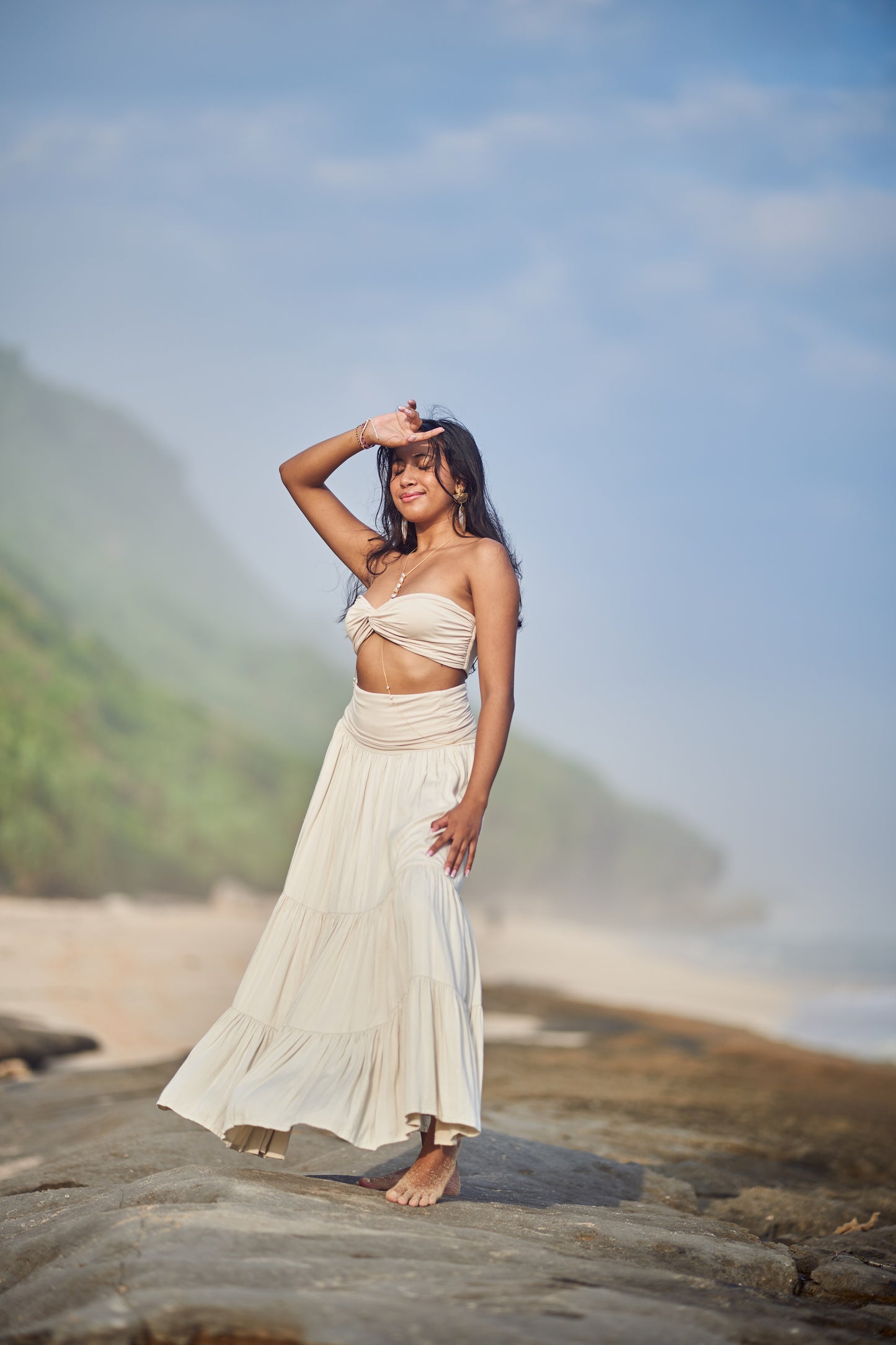 SKIRT C  ~ Pure Pearl  ~