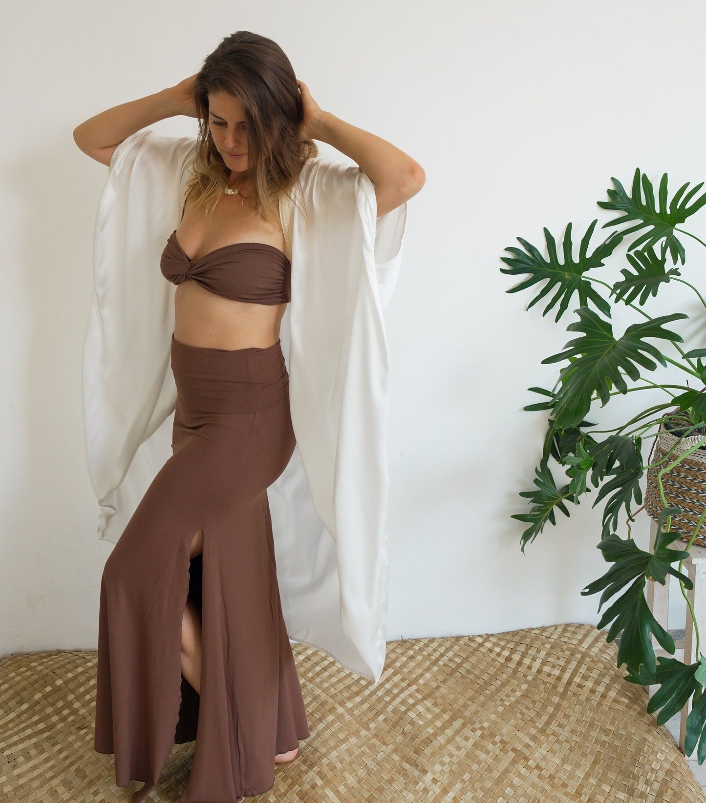 Boho Chic Top | Goddess Top | Bohemian Top | Wraparound Top | Summer Top | Gypsy Top | Cream Shir | Sexy Top | Summer Women Top | Yoga Top